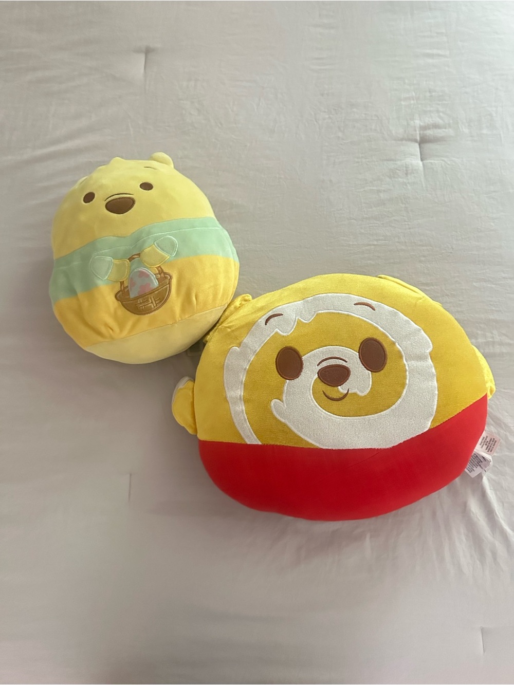 Winnie the Pooh Plush Character Pillows - Pair